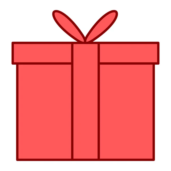 Gift Box Icon Simple Illustration Present Vector Icons Web Design — Stock Vector