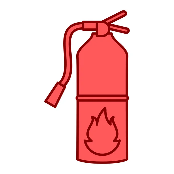 Εικόνα Πυροσβεστήρα Απεικόνιση Περιγράμματος Των Διανυσματικών Εικονιδίων Κρουνών Αερίου Για — Διανυσματικό Αρχείο