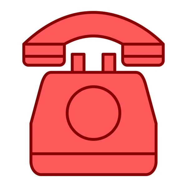 Значок Телефона Простая Иллюстрация Векторных Значков Колл Центра Сети — стоковый вектор