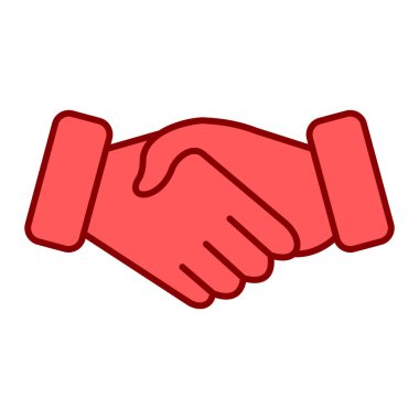 Tokalaşma ikonu. düz biçim vektör illüstrasyonu.