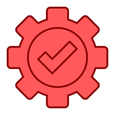 Seo simgesinin vektör illüstrasyonu