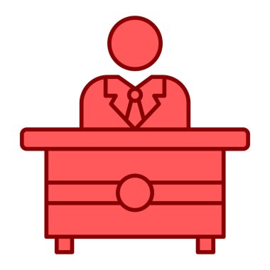 adam web simge vektör çizim