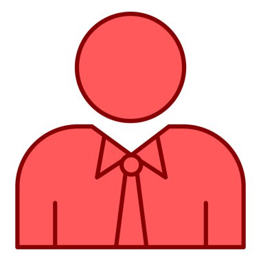 Adamım. Web simgesi basit illüstrasyon