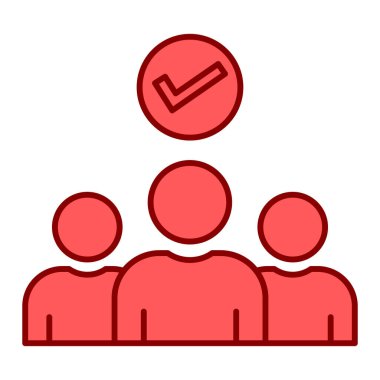 iş insanları ikon vektör illüstrasyon tasarımı