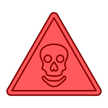 tehlike uyarı simgesi vektör illüstrasyon grafik tasarımı