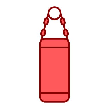 Boks malzemeleri. vektör illüstrasyonu