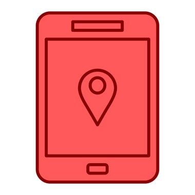 GPS konumu. Basit tasarım