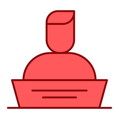 şapka, web simgesi basit illüstrasyon