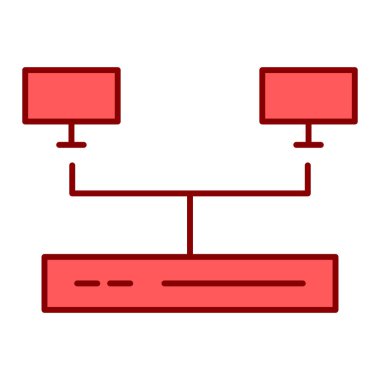 ağ paylaşım simgesi çizimi