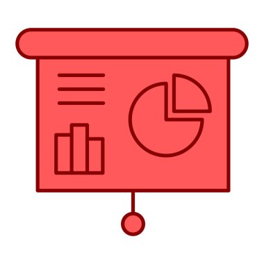 rapor simgesi vektör illüstrasyon grafik tasarımı