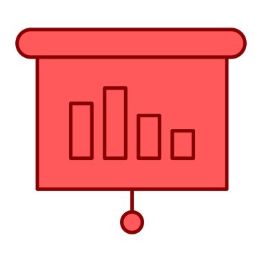 iş grafiği vektör illüstrasyonu