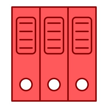 Ofis dizinleri simgesi. vektör illüstrasyonu