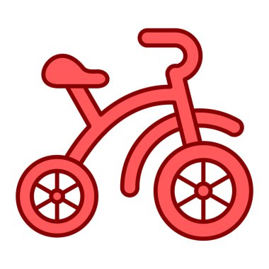 bisiklet ikonu vektör illüstrasyonu