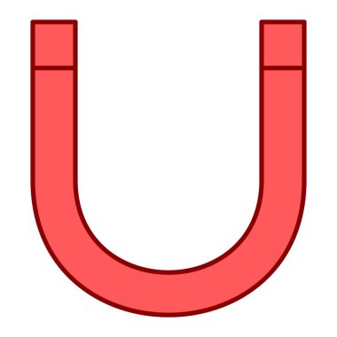 mıknatıs simgesi vektör çizimi