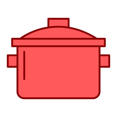 Esrar ikonu. Web için biber vektör simgelerinin ince çizgi çizimi