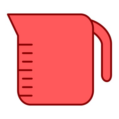 sürahi vektör simgesi. Taslak blender ısıtıcısı işareti. izole edilmiş sınır sembolü çizimi