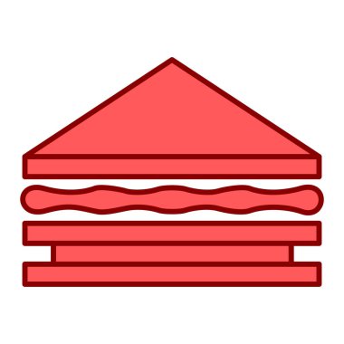 Kitap yığını ikon vektör çizimi tasarımı