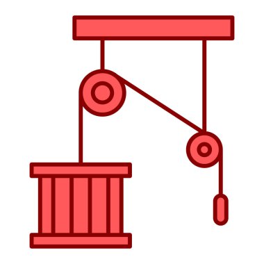 Robot simgesinin vektör illüstrasyonu