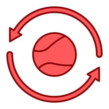 top ikon vektör illüstrasyonu