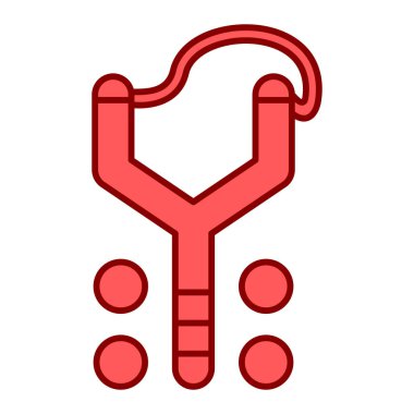 Tıbbi ve sağlık simgesinin vektör illüstrasyonu