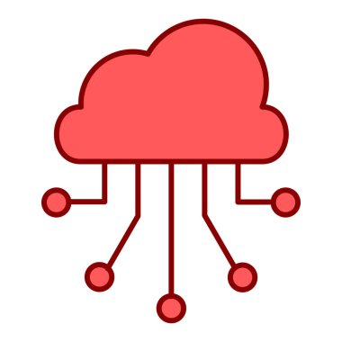 Bulut hesaplama. Web simgesi