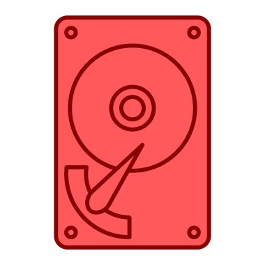 Bilgisayar simgesinin vektör illüstrasyonu