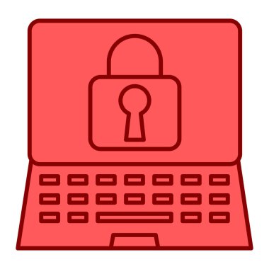 Güvenlik sistemi. Web simgesi