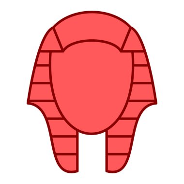 Firavun, web simgesi basit illüstrasyon