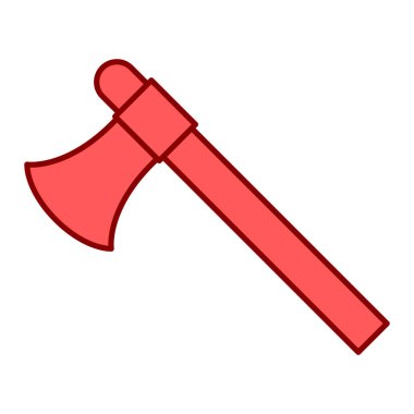 Balta simgesi. Vektör illüstrasyonu