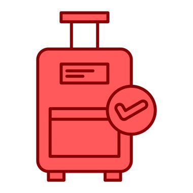 bavul ve çanta vektör çizimi tasarımı