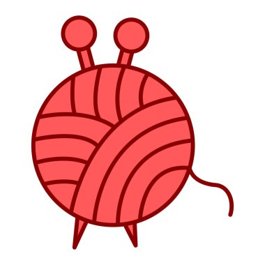 Kırmızı yaylı sevimli uğur böceği, vektör illüstrasyonu