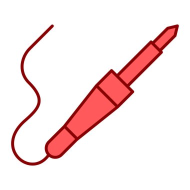 Bir tornavida simgesinin vektör çizimi