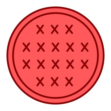 şirin çizgi film simgesinin vektör illüstrasyonu