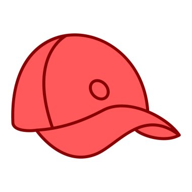 Kask simgesi vektör illüstrasyonu