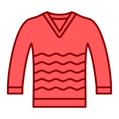 Kumaş simgesi vektör illüstrasyonu