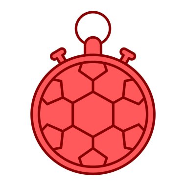 kırmızı kurdeleli top ve yıldız vektör illüstrasyon grafik tasarımı