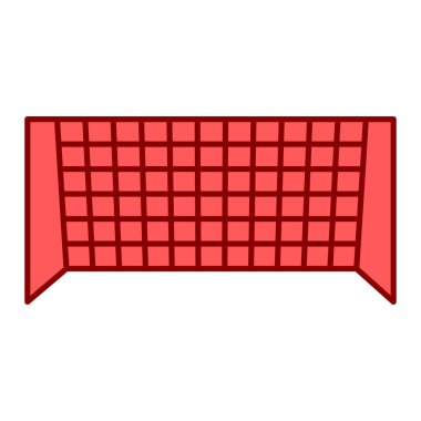 Tenis topu ikonu. Web tasarımı için beysbol raket vektör simgelerinin basit çizimi