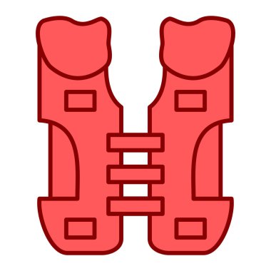 Dalış başlığı simgesinin vektör çizimi