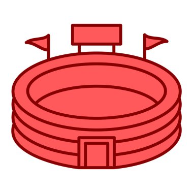 spor ekipmanı ikon vektör illüstrasyonu