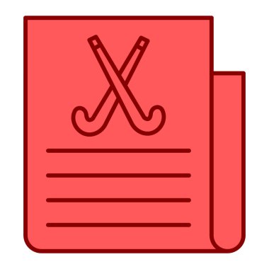 Bir harfin vektör illüstrasyonu