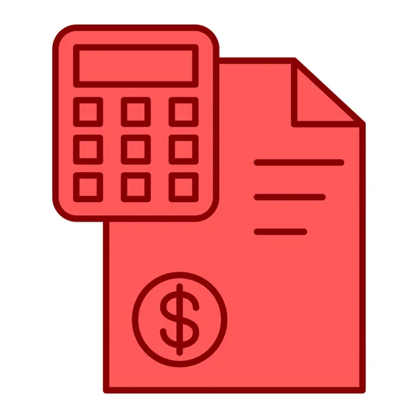 Calculator Money Dollar Vector Illustration Design — Stock Vector