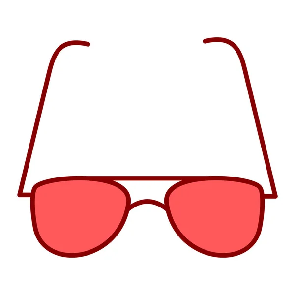 Sunglasses Icon Vector Illustration — Stock Vector