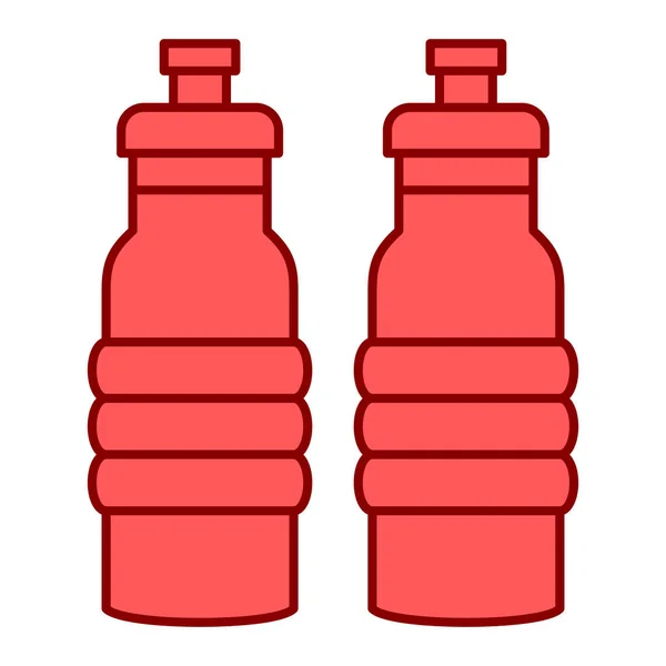 Значок Пляшки Проста Ілюстрація Водного Напою Векторні Іконки Інтернету — стоковий вектор