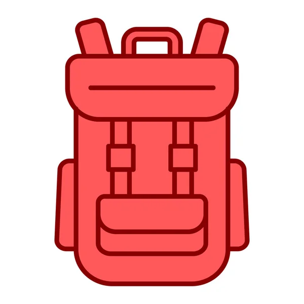 Icono Mochila Esbozo Ilustración Los Iconos Vectoriales Tienda Campaña Para — Archivo Imágenes Vectoriales