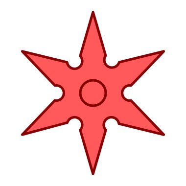 Yıldız simgesi. Web için yıldız vektör simgelerinin düz çizimi