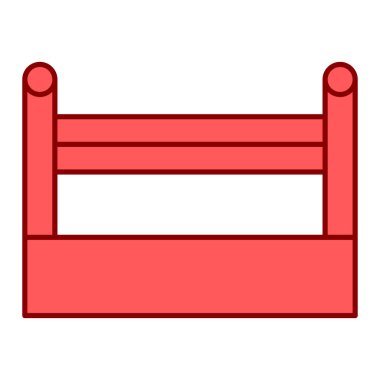 bank ikonu vektör illüstrasyonu