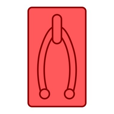 Modern b 'nin vektör illüstrasyonu eksik simgesi