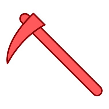 Balta simgesi seç. Vektör illüstrasyonu