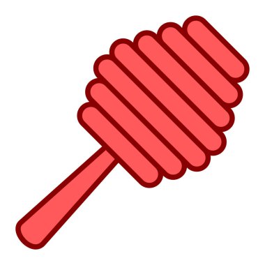 Kauçuk eldiven ikonunu tutan el. vektör illüstrasyonu