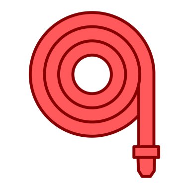 Su Hortumu simgesinin vektör illüstrasyonu